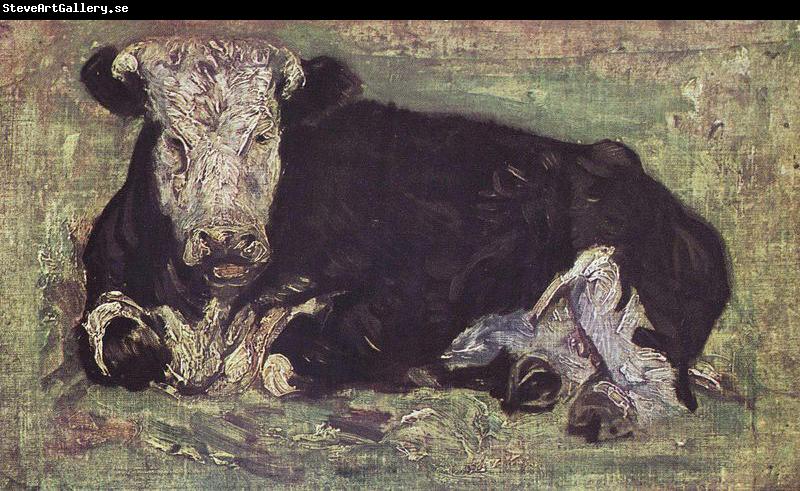 Vincent Van Gogh Liegende Kuh